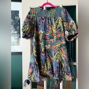 Banjanan Multicolor Textured Dress